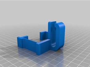 vigueta de cable colgador remix 3d print model - Mito3D