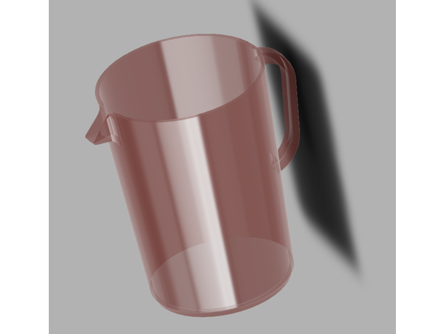 it's just pitcher cup dining drink kitchen table tea 3D print model - Mito3D
