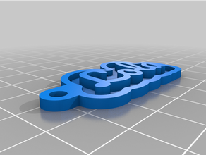 llavero lola kundengebundene 3d print model - Mito3D