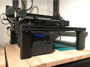cr-10s raised feet cr10s creality printer upgrade 3d print model - Mito3D