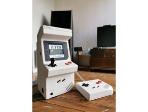 okto arcadeboy dmg dmgcade gameboy nintendo oktoarcadeboy oktoretrolab retrogaming 3d print model - Mito3D