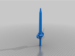 dawnbreaker pen skyrim weapon sword 3d print model - Mito3D