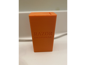 double edge razor zur Verfügung blade die Rasur 3d print model - Mito3D