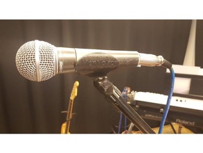 microphone holder sm58 3d print model - Mito3D