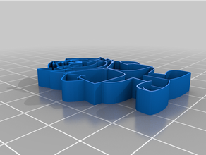 benny cookie cutter 3d print model - Mito3D