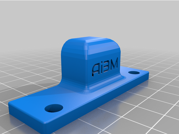 ai3m coperchio della spina, si alternano, inserto logo anycubic i3 mega la gestione dei cavi 3D print model - Mito3D