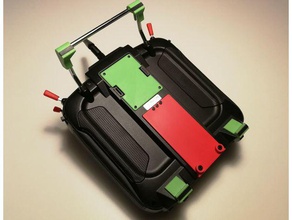 fast open close lid jumper t16 transmitter battery hatch pro hall 3d print model - Mito3D