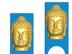 buddha Lesezeichen 2 Stile bookmarker 3d print model - Mito3D