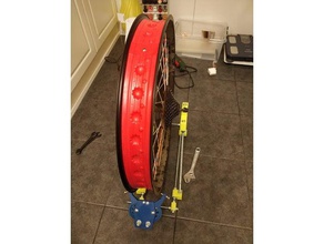 roda de bicicleta truing stand remix fatbike rim a 3d print model - Mito3D
