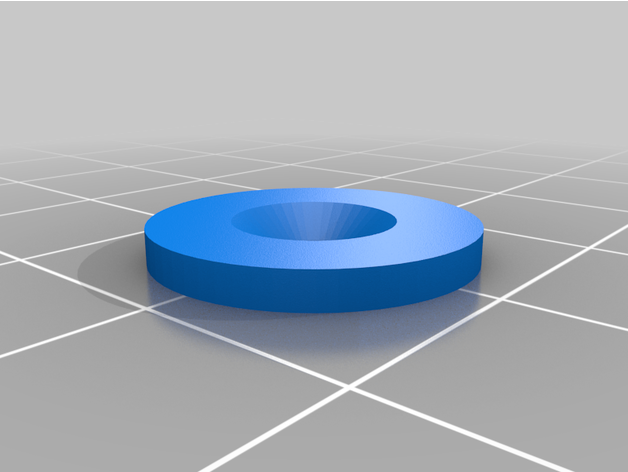 vis à tête conique rondelle de 2,5 4 mm sp 3D print model - Mito3D