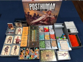 posthuman saga Organizatör boardgame ekler ajanda posthuman-saga 3d print model - Mito3D