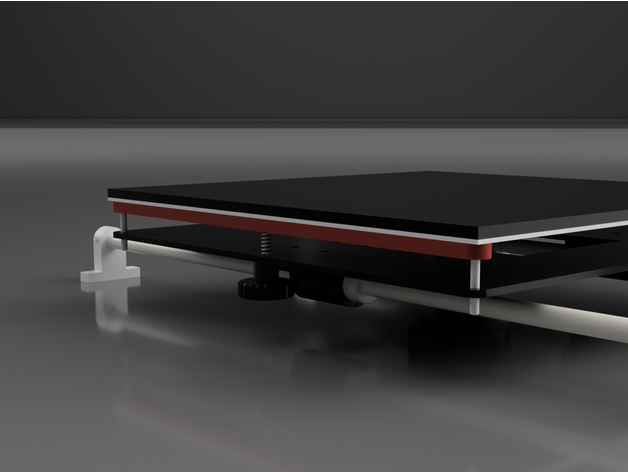 anycubic i3 mega 3 punto de cama nivelación 3D print model - Mito3D