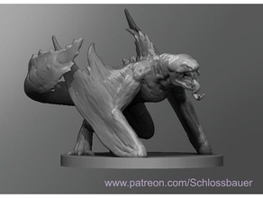 pantano de hunter no molestar dungeons dragons tablero la mesa 3d print model - Mito3D