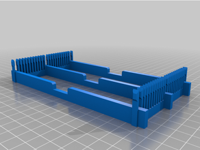 my customized dupont cable organizer 3d print model - Mito3D