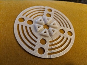 eine Dusche Haar-Falle Zubehör die Duschtasse 3d print model - Mito3D