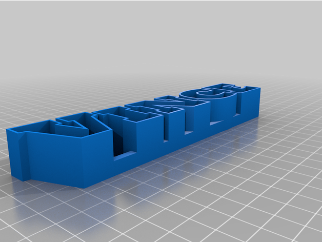 vince 4 personalizado 3D print model - Mito3D