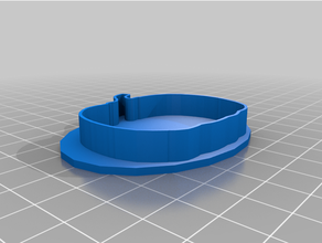 abóbora cortador de cookie cookiecutter 3d print model - Mito3D
