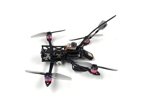 microlr mateki sam-m8q tronc micro cam montures microlongrange drone fpv microdrone 3d print model - Mito3D