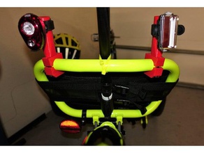 catrike dumont lanterna traseira montagem do post acessório monte reclinada trikes trike 3d print model - Mito3D