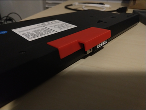 perixx periboard-716 couvercle de la batterie dongle titulaire le remplacement 3d print model - Mito3D