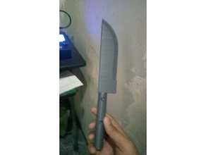 cuchillo de cocina el 3d print model - Mito3D