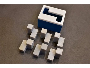 snake pit 2 - confezione di puzzle La stampa 3d Puzzle 3d print model - Mito3D