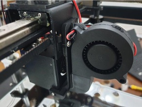 two trees sapphire pro part cooling duct 3d print model - Mito3D