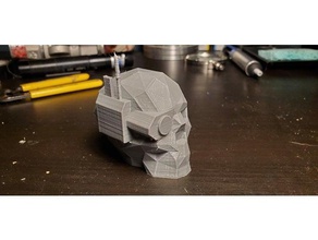 servo skull 40k servitor servoskull warhammer wh40k 3d print model - Mito3D