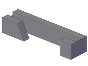 Bremssattel-Halter - Bremssattel 3d print model - Mito3D
