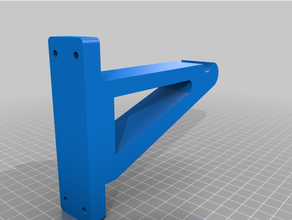 filament-wandhalter filament-Halter filament spool holder die Wandmontage 3d print model - Mito3D