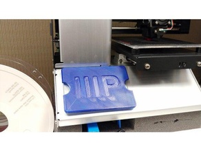 mp selecione mini - tela de toque tampa magnética do lcd escolha pro cobertura 3d print model - Mito3D