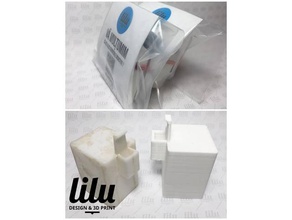 sanica san100 toilet floating box 3d print model - Mito3D
