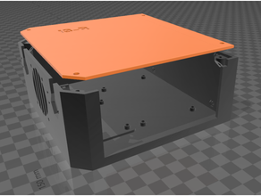 i3-r estesa rampe di custodia prusa i3 mk2 mk3 rework box caso 3d print model - Mito3D