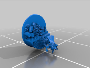 angron primarch mundo de los comedores herejía horus warhammer 3d print model - Mito3D