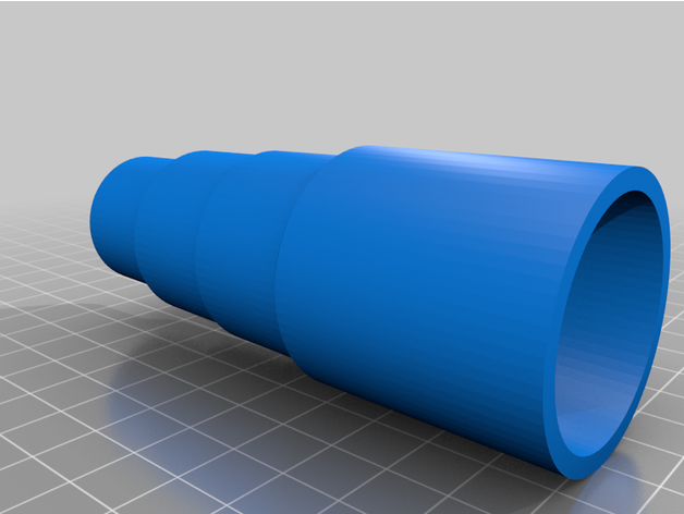 vuoto adattatore 3D print model - Mito3D