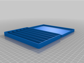 simple fully customizable box text 3d print model - Mito3D