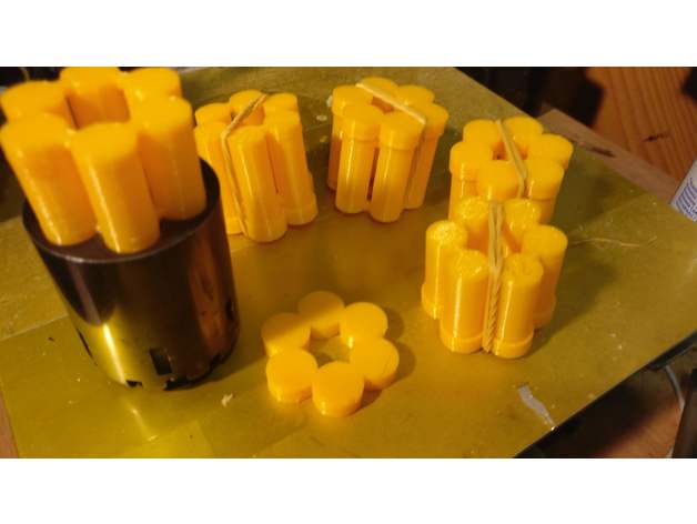 reserve poudre 1858 44 pietta 14 et 20 grains 3D print model - Mito3D