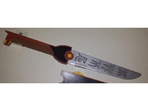 zuko's pearl dagger anime avatar cosplay earth kingdom knife prop last airbender zuko 3d print model - Mito3D