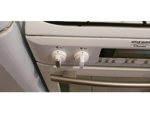 electrolux kitchen stove knob 3d print model - Mito3D