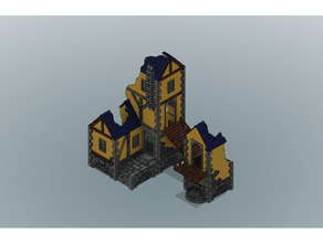 henrybridgebuilding - mordheim frostgrave guerra-gioco di terreno 28mm dungeons dragons wargame 3d print model - Mito3D