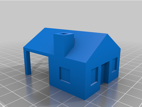 aaron alderete house 1&2 3d print model - Mito3D