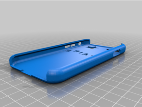 iphone 8 caso 3d print model - Mito3D