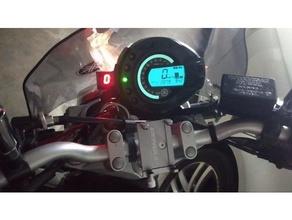 yamaha fz6 gear indicator mount fazer 3d print model - Mito3D
