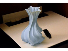 vase 98 v1 container Blumen-vase vase-Modus 3d print model - Mito3D