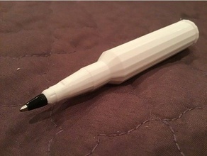 556 nato bullet pen 2x scale 3d print model - Mito3D