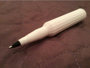 556 nato bullet pen 2x scala proiettile la 3d print model - Mito3D