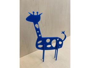 kirin-san jirafa animal lindo 3d print model - Mito3D