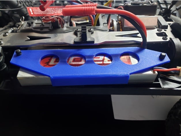 redcat racing blackout coperchio della batteria 3D print model - Mito3D