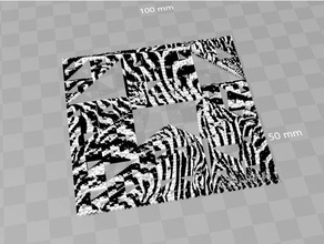 zebra stierpinsky de la pirámide 3d print model - Mito3D