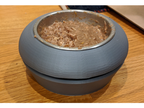 anti-ant pet food bowl stand 3d print model - Mito3D